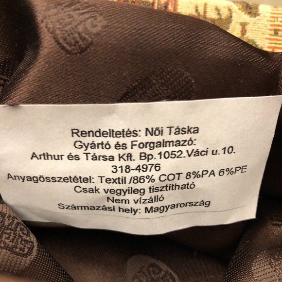 AUTHENTIC &HANDMADE TAPESTRY EMBOSSED BRAIDED LEATHER BAG AND BACKPACK SET. - Picture 9 of 9